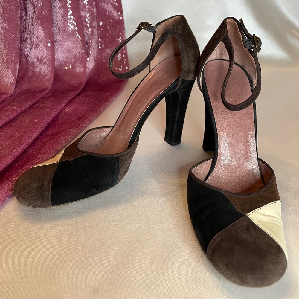 Marni Suede Heels